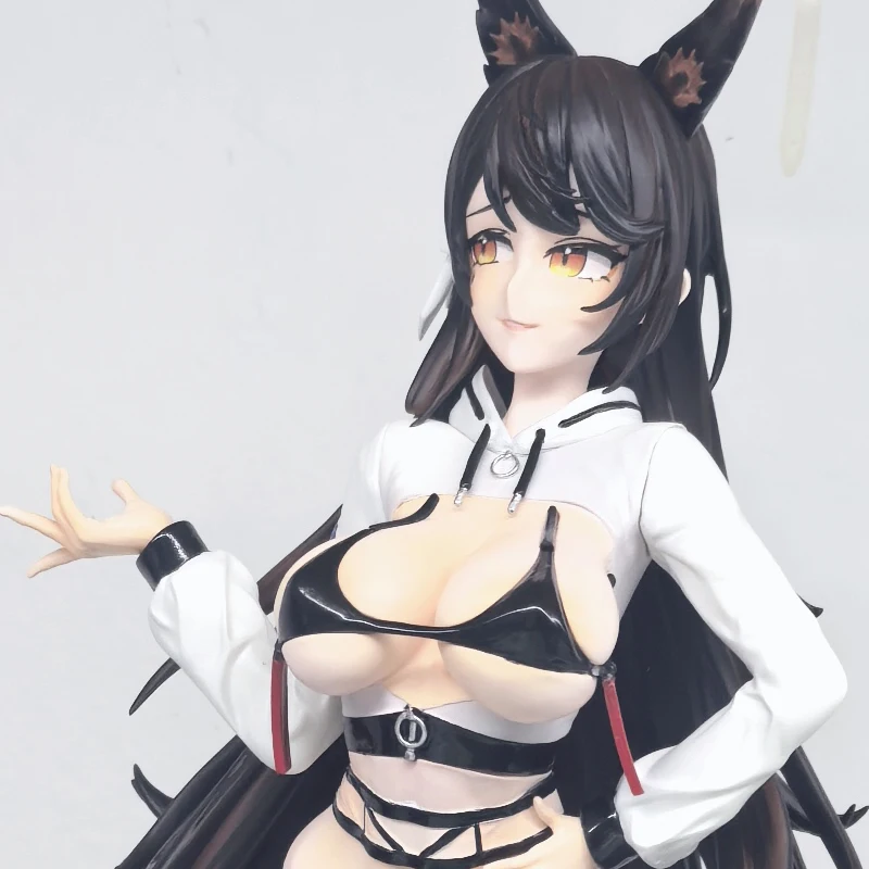 29CM Atago Racing Queen Azur Lane Painted GK Anime Figure Diy Private Customized Finished Model