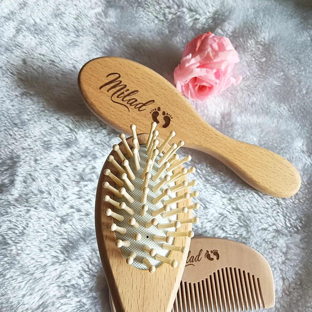 Baby Bathing Comb with Custom - Hair Care Names ulasan dan harga