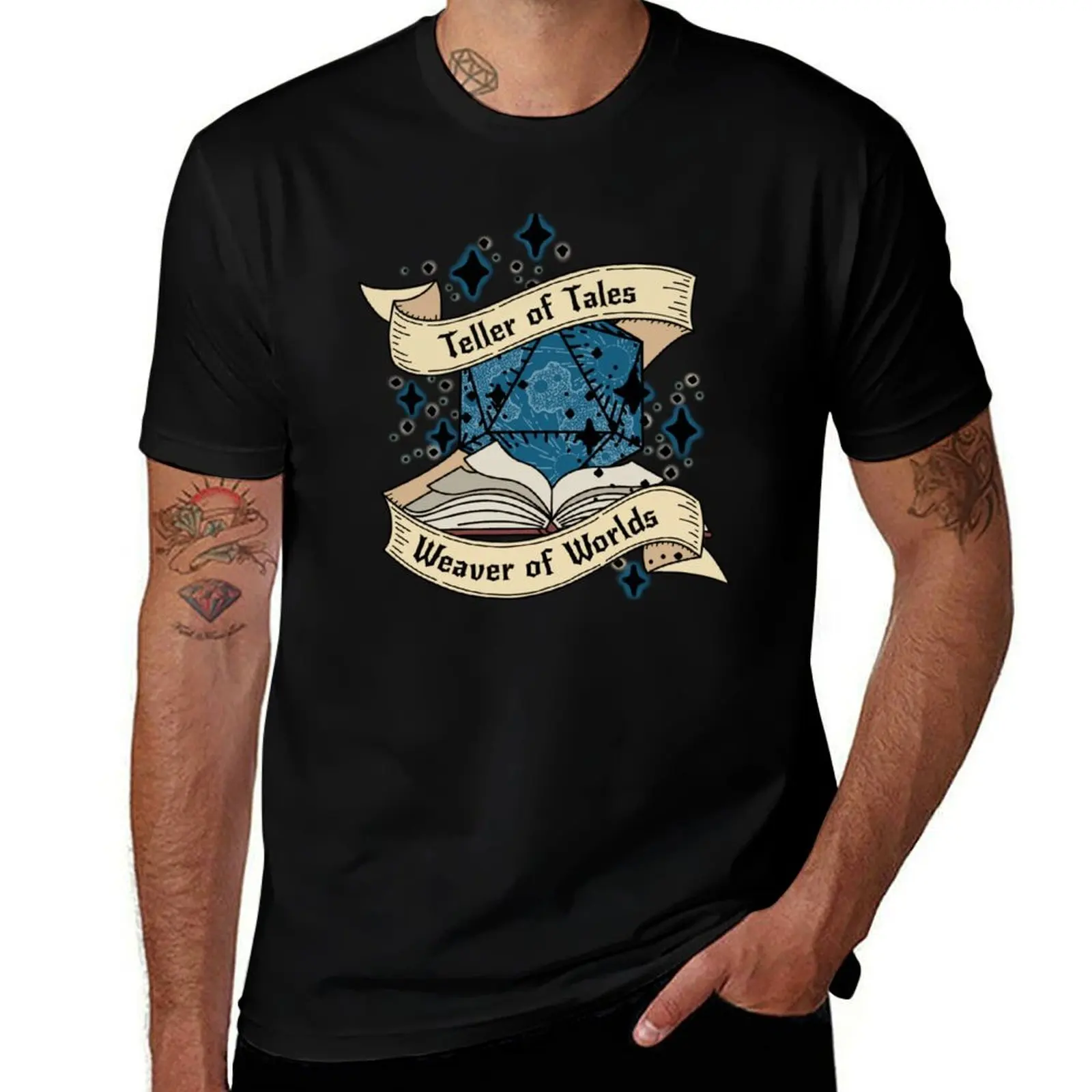 Teller of Tales - Dungeon Master T-Shirt Plus Size Lightweight Tee Shirt T-Shirt