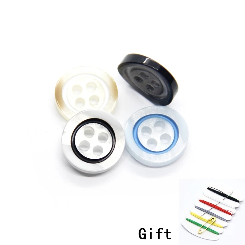 Пуговицы неправильной формы для рубашек, 9/10/11 мм