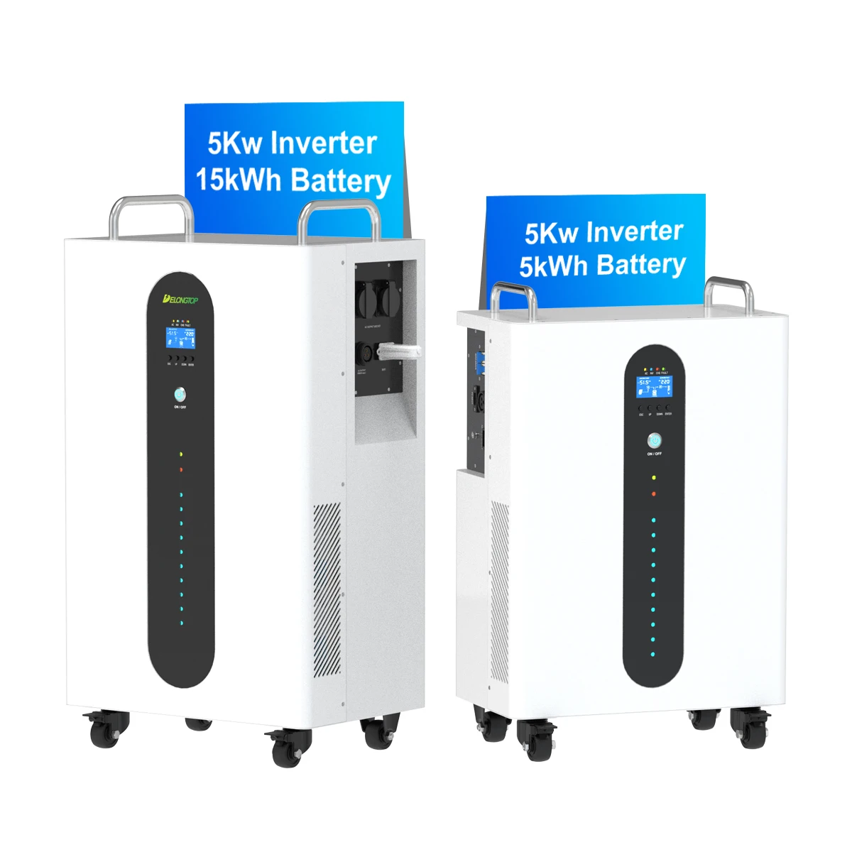 

All-in-one Photovoltaic System 5kwh 15kwh 512v Lifepo4 Lithium Battery Portable Battery Power Station With 5kw Hybrid Inverter