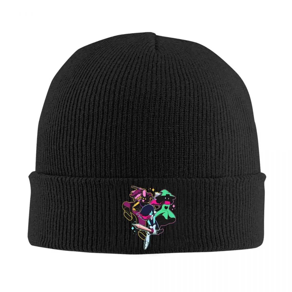 Deltarune - Warriors Knitted Caps for Women Men Beanie Winter Hat Warm Cap