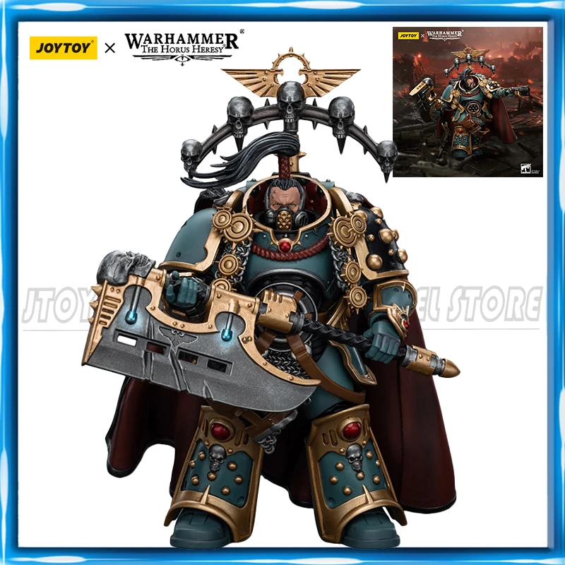 

[Pre Order]JOYTOY 1/18 Action Figures Sons of Horus Legion Praetor with Power Axe Figures Toys Model
