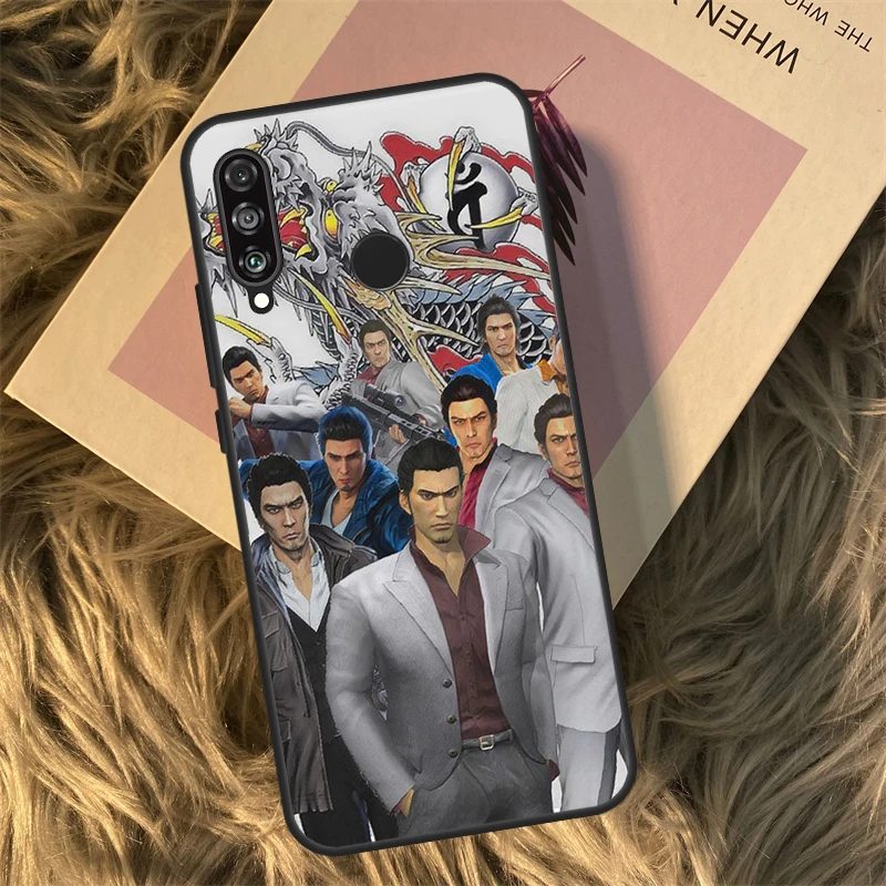 Yakuza 0 Game Case For Huawei Honor X9a X7 X8 X9 50 70 P20 P30 P40 Lite Mate 50 P50 Pro Nova 5T P Smart