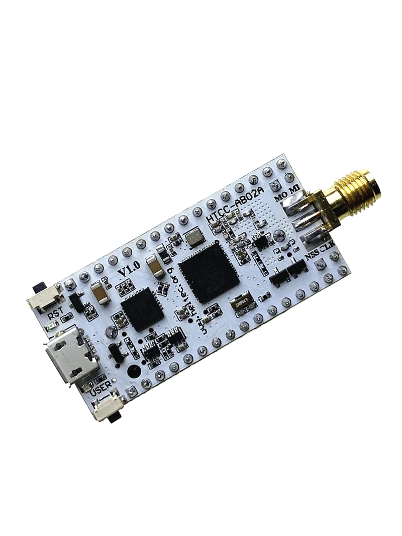 Узел Heltec CubeCell 1/2AA (HTCC-AB02A) LoRa с корпусом батареи 1/2AA Узел LoRaWAN для Arduino с антенной 3 шт.