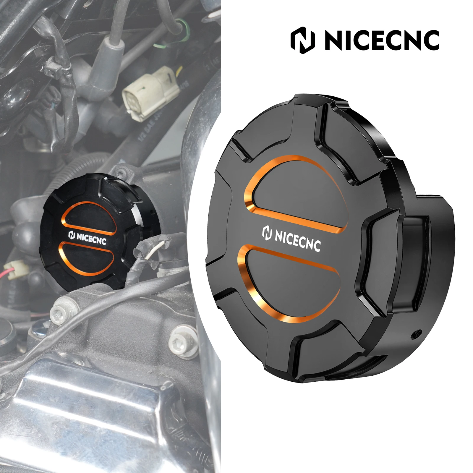 

For 2017-2024 Harley Street Glide FLHX Starter Motor End Cap Protector Cover for Harley Street Glide Special FLHXS 2017-2023