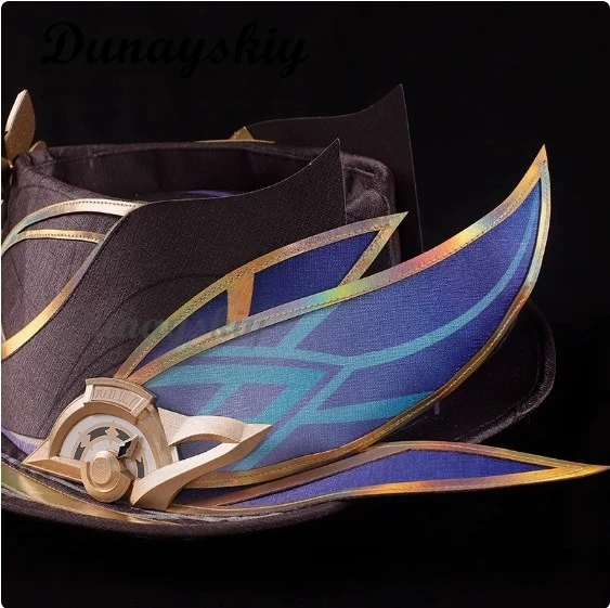 Trailblazer Cosplay Hat Props Cap Headwear Honkai: Star Rail Foxian Healer The Xianzhou Yaoqing Halloween Uniform Accessories