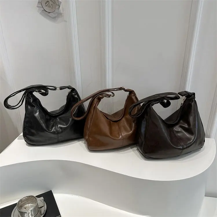 

Осенне-зимняя женская сумка через плечо, новинка 202, студенческая сумка для поездок на работу, большая повседневная сумка-тоут высокой емкости для занятий и работы