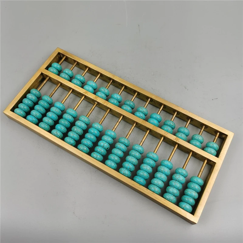 Brass ornament, copper abacus, copperware, home and shop decorative crafts