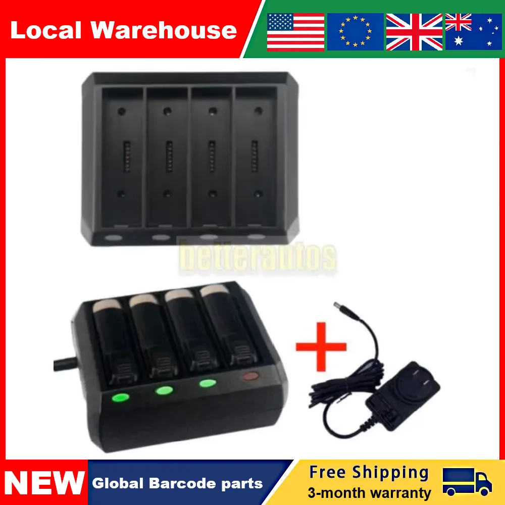 

Совершенно новая док-станция для зарядки аккумулятора для Zebra WT6000 RS6000; с адаптером