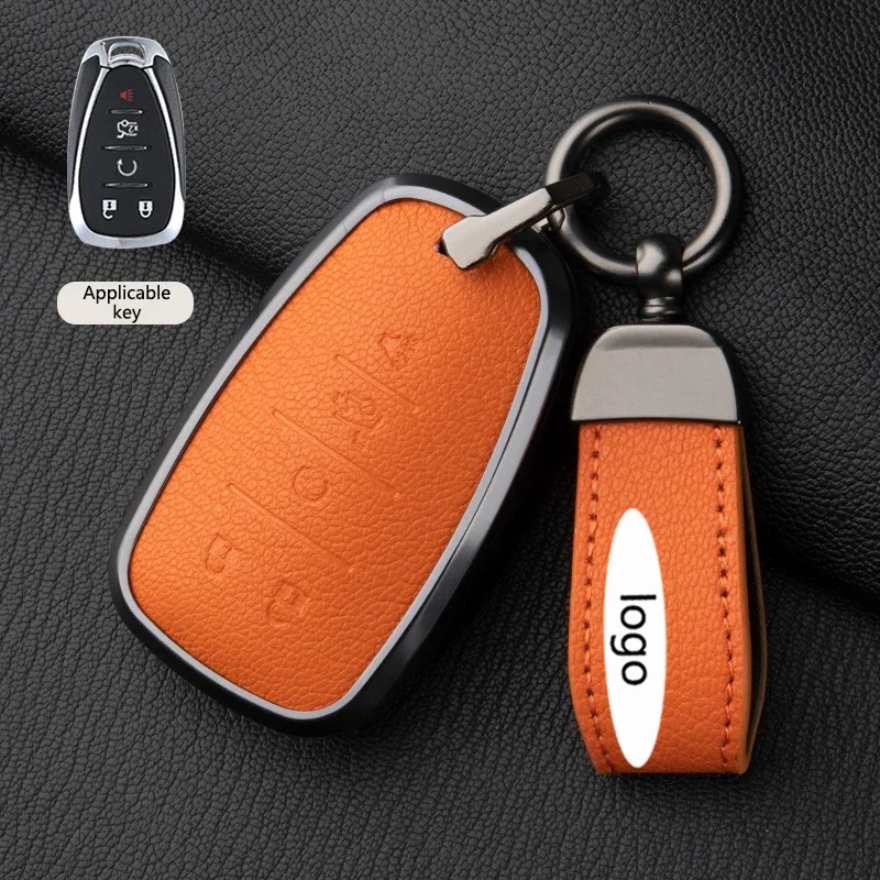 

For Chevrolet Chevy Malibu Camaro Cruze Traverse Sonic Volt Bolt Equinox 4/5 Buttons TPU Car Key Case Cover Shell Fob Keychain