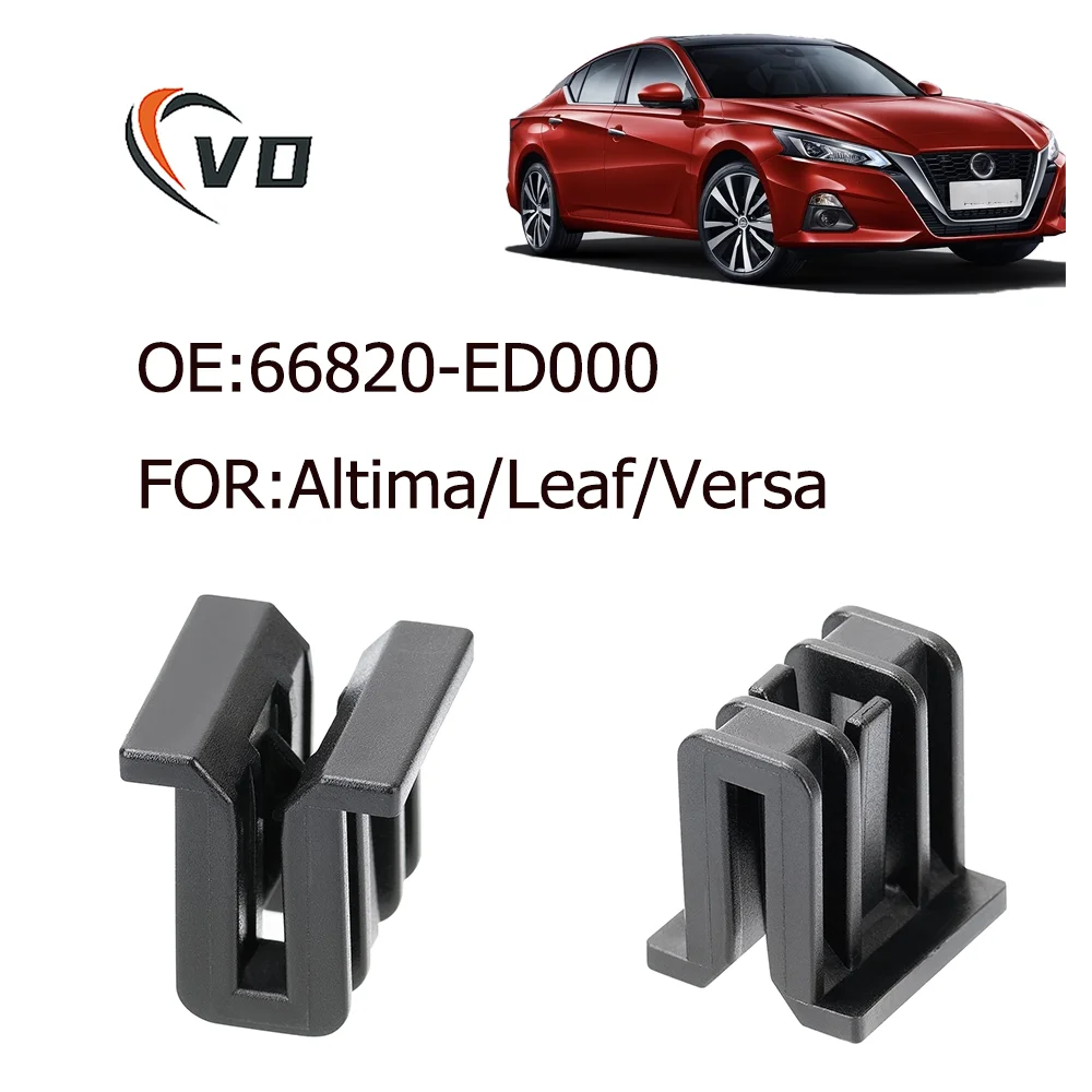 

5X зажимы для дефлекторов под пластиной стеклоочистителя 66820-ED000 для Nissan, Tiida, Teana, Livina D50 R50, зажимы для автоматического крепления