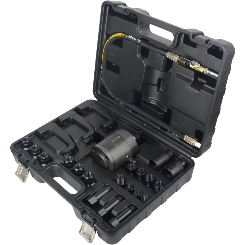 ชุดเครื่องมือถอดหัวฉีดดีเซลแบบลม 24 ชิ้น สำหรับงานมืออาชีพ