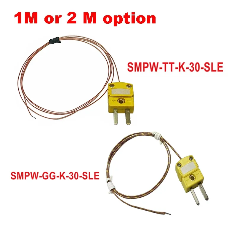 

BGA Omega K Type Thermometer 1m 2m Wire Temperature Thermocouple Sensor Probe Tester Line For BGA Reworking Soldering Station