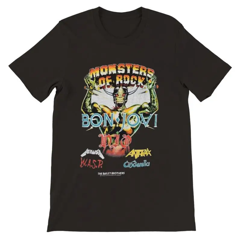 Футболка Monsters Of Rock Donington Park UK 1987.