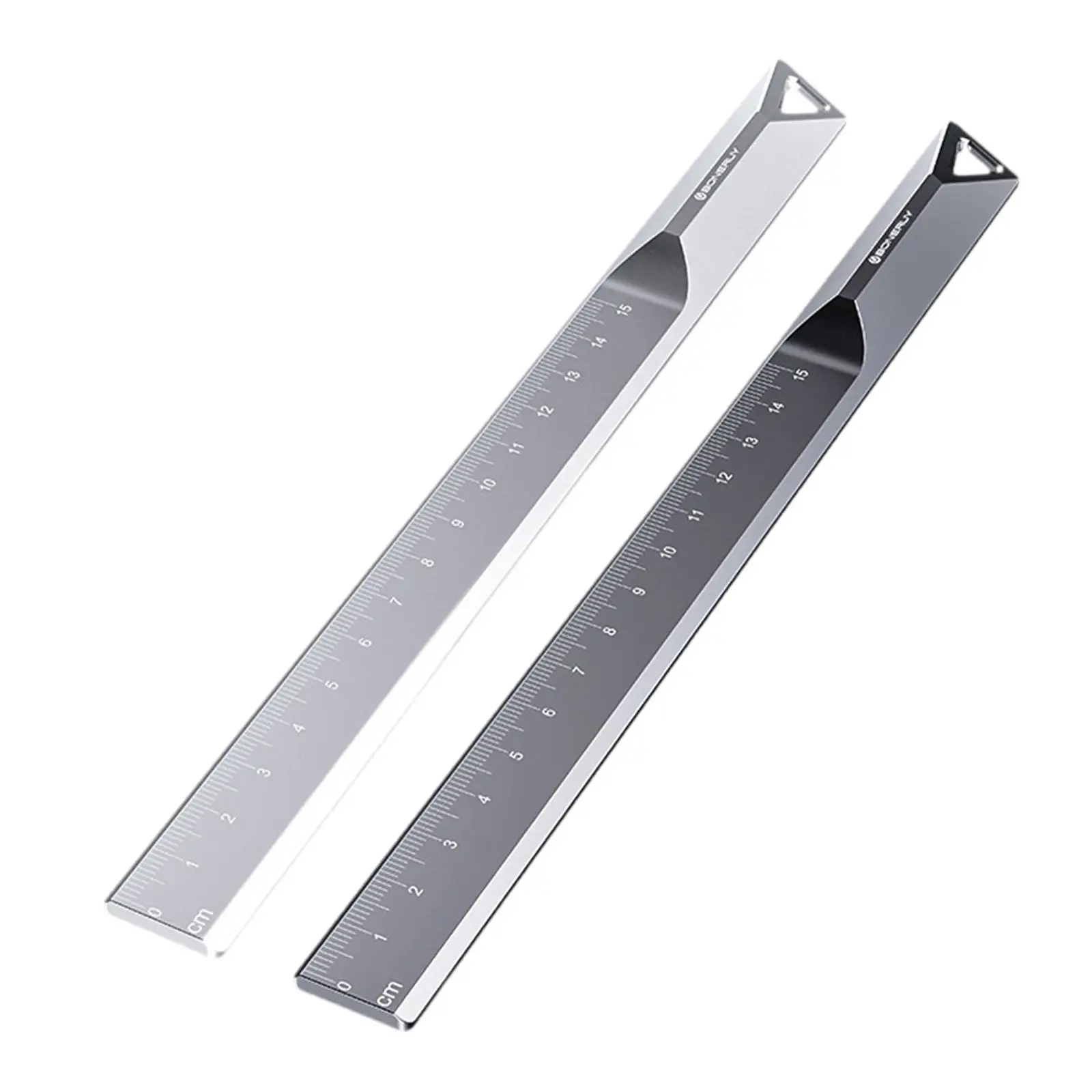 Straight Ruler Thickened Metal Ruler for Line Drawing Workshop Architect