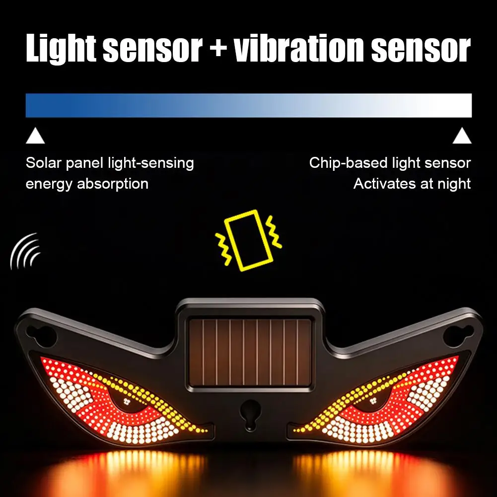 Upgrade Ambient Light Solar Powered Breathing Neon Light Car Decoration Rear Windshield Atmosphere Lights Car Accessories