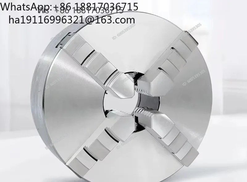 four-jaw self-centering chuck K12-160200250325 Lathe square chuck linkage numerical control manual