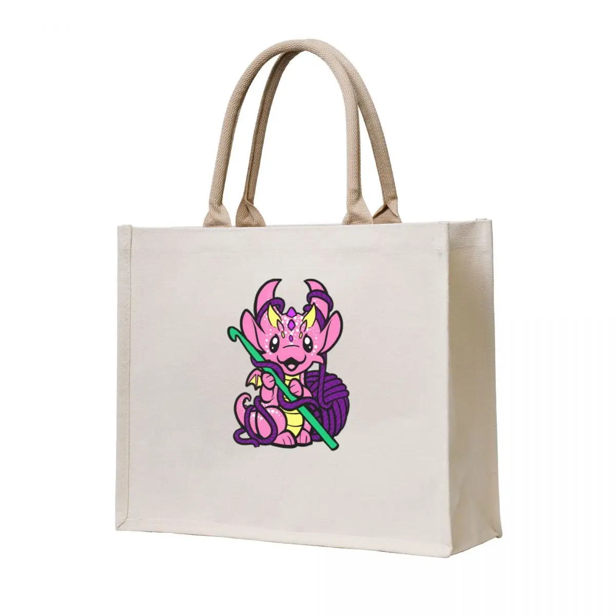 

Crochet Dragon Tote Bag Beach bag canvas bags shopper bag woman