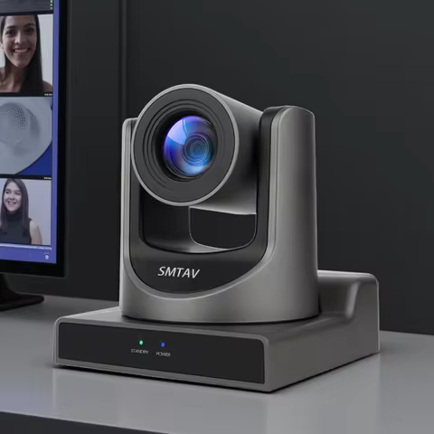 SMTAV AI Tracking NDI|HX Ptz Camera 20x 30x Video conference camera with POE HDMI SDI USB output ptz Church Broadcasting