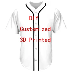 VIP Link Tops DIY 3D Printed Shirts Personalized Baseball Jersey Shirts Baseball Shirt Women's Men's Shirt