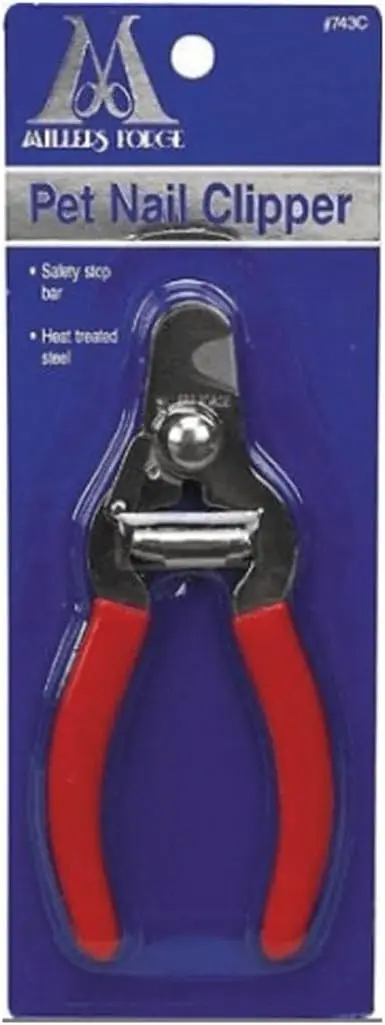 

Pet Nail Clipper with Safety Stop Guard for Small Medium Dogs Stainless Steel