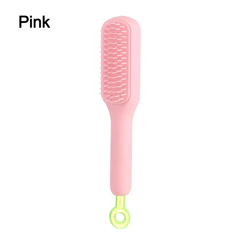 Magic Retractable Comb Self Cleaning Hair Brush Massage Anti-static Hair Smoothing Comb Hairdressing Hairstyling Tools