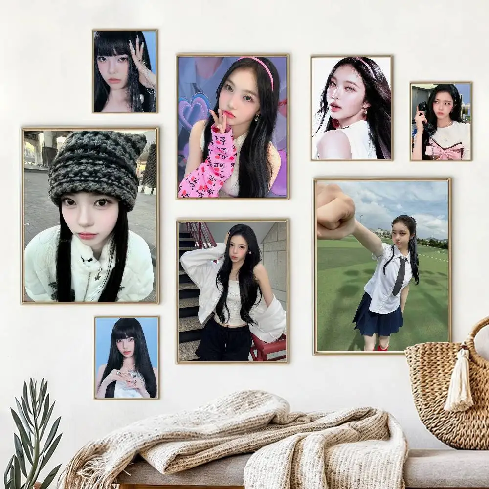 

IAN J-Jung L-Leean Hearts2Hearts Poster High Quality Dorm Living Room Aesthetic Wall Decoration Painting Stickers Gift