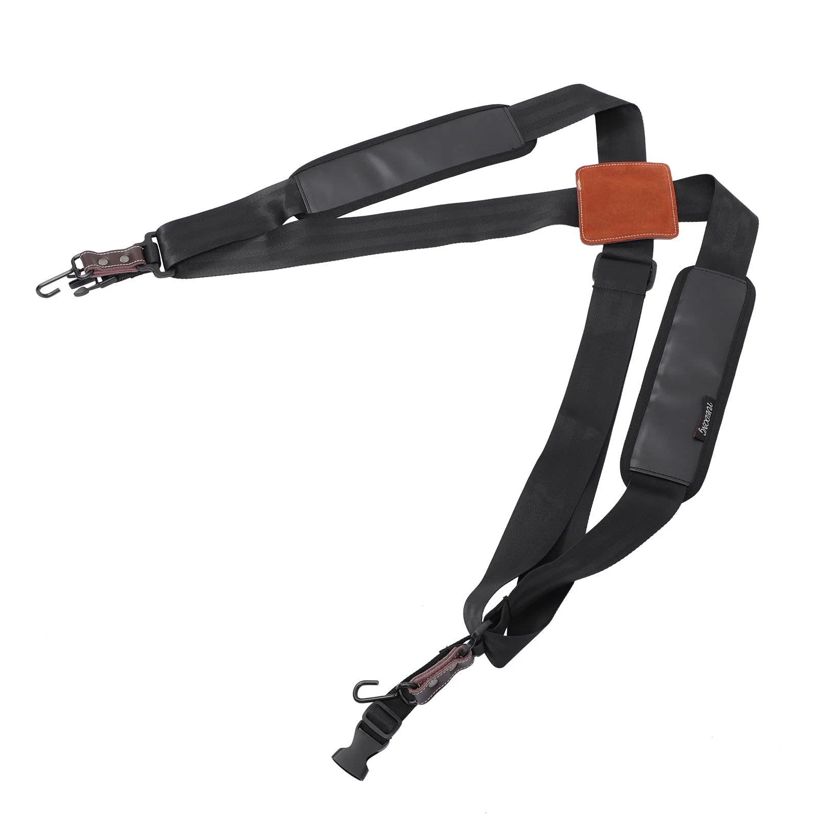

African Drum Shoulder Strap Djembe Carrying Cord Instrument Double Adjustable Strong Polyester Metal Hook Easy