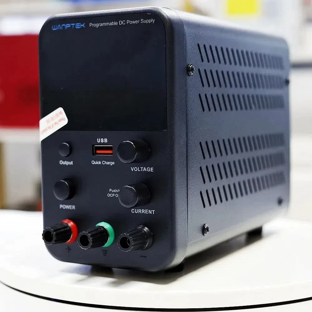 Catu Daya Lab DC Wanptek WPS605H Catu Daya Sakelar Dapat Disesuaikan 60V 5A USB Pengisian Cepat Tegangan Input Ganda 220V 110V
