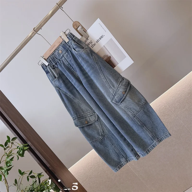 jeans-casual-larghi-per-ragazze-nuova-versione-coreana-primaverile-alla-moda-pantaloni-lunghi-multitasche-in-misto-cotone-e-poliestere