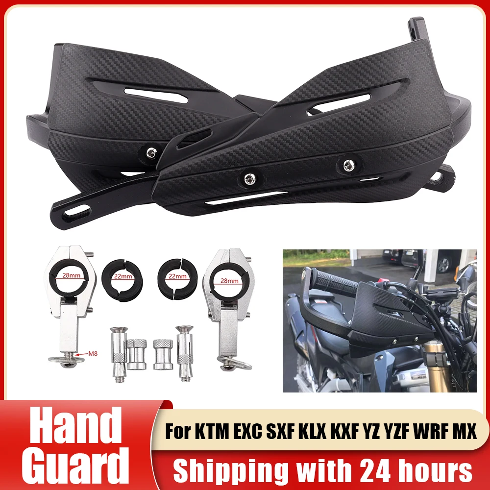 

22mm 28mm Handguard Protector Hand Guard For KTM EXC SXF KLX KXF YZF WRF Dirt Bike Enduro Motorcycle Handlebar Protection