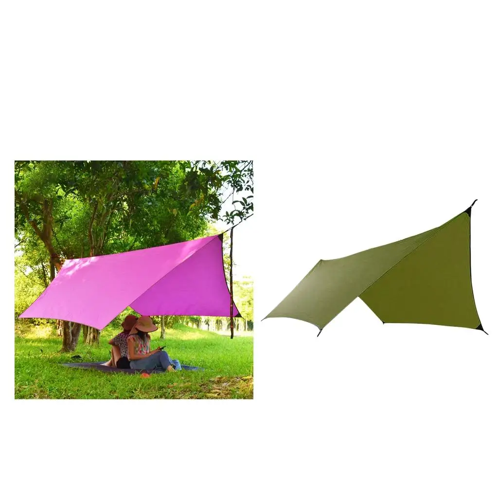 Waterproof Camping Tarp - Portable Rain Shelter for Outdoor Adventures