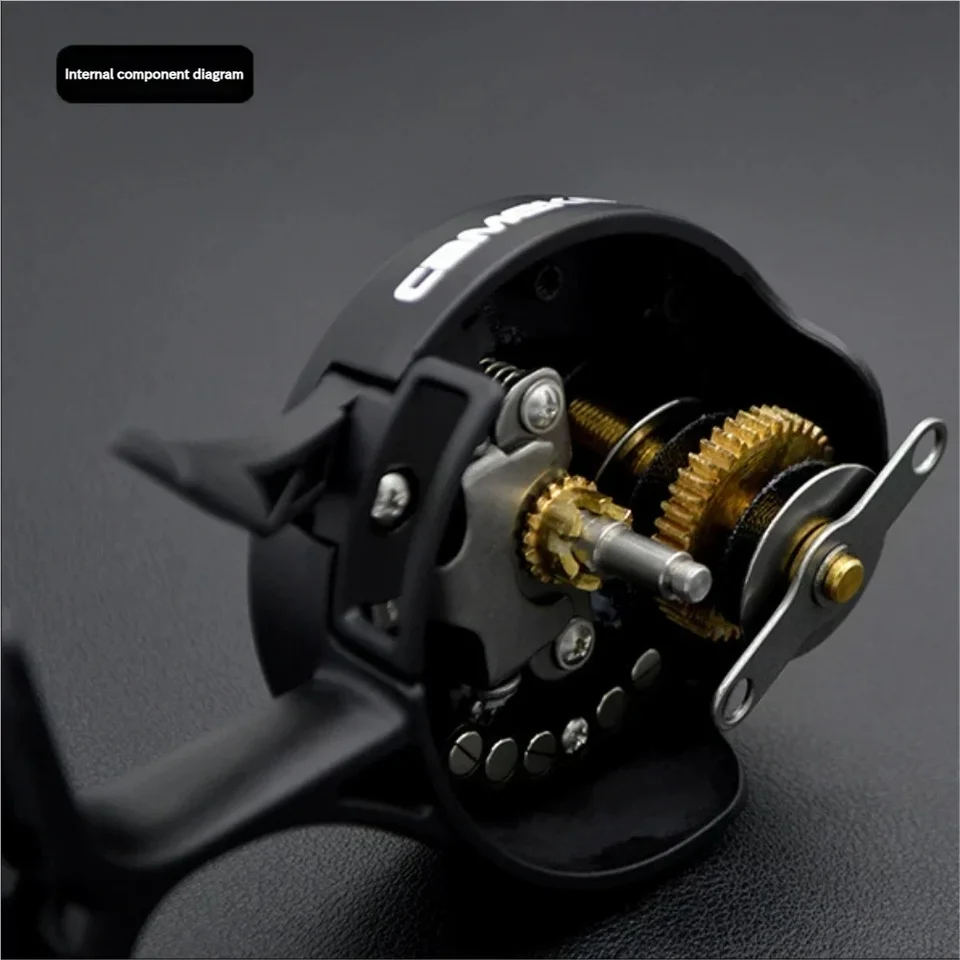 camekoon ice fishing reel CAMEKOON Ice Fishing Reel 500 4-Axis Magnetic Brake