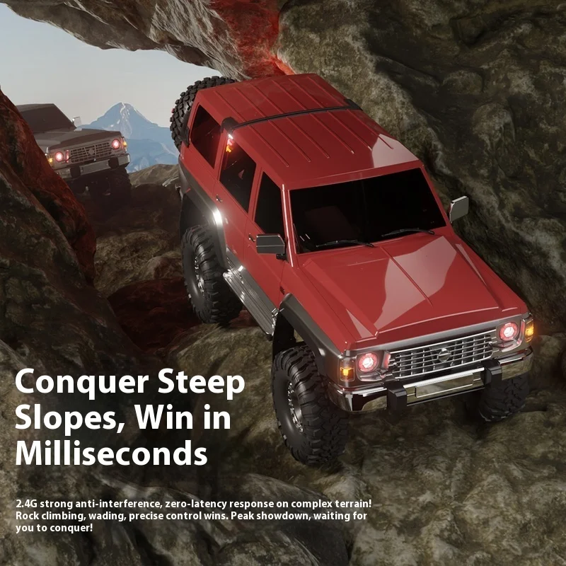 Pinecone Forest'S First Model Car That Combines Ecological Remote Control With Y60 1:10 Full Scale Climbing Off-Road Remote Car