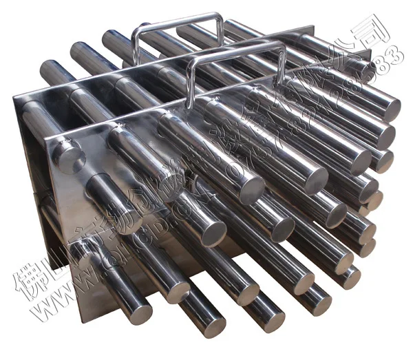 HCY manufacturers supply four-layer magnetic frame 30 tube belt lift extra strong  bar  frame  filter mu