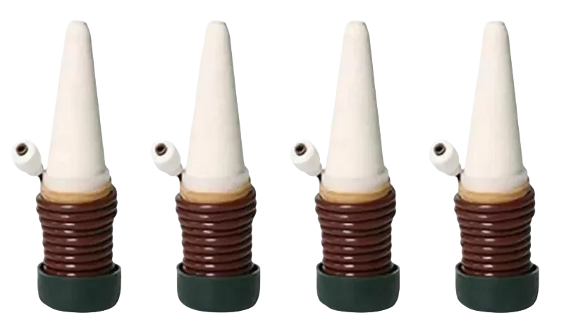 1/2/3/4 Stuks Bloem Potted Automatische Bewatering Irrigatie Apparaat Druppel Plant Waterer Tuinieren Gereedschap Keramische Druppel Irrigatie Apparaat