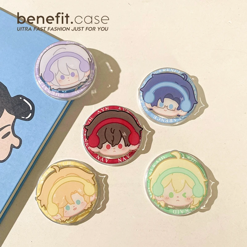 Для всех времен амбита Ayn Al Cina Rorschach Clarence Изумрудная версия Q, милый магнитный держатель для телефона с большой головкой и подушкой безопасности