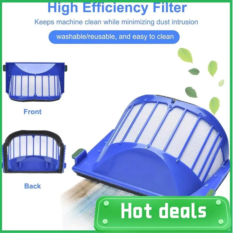 

A18Z-Replacement Parts For Irobot Roomba 600 Series 694 690 600 & 500 Series 595 585 564 Robot Vacuum Cleaner Brush Filters