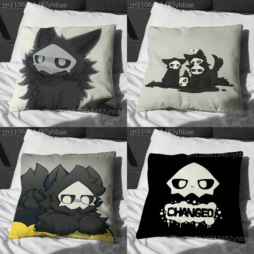 

C-Changed Puro Furry Pillowcases Cute Funny Pillow Case For Wedding Party Home Decor Comfy Pillow Cover