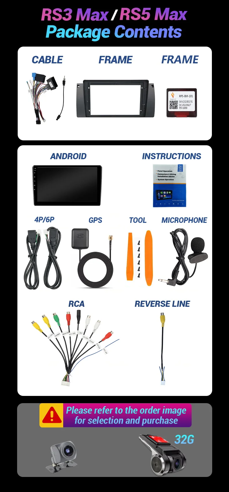 For Bmw 5 Series 1995‑2003 9Inch Android Multimedia Video Player Hd Navigation Screen 2 Din Car Interior Stereo Radio Camera Kit