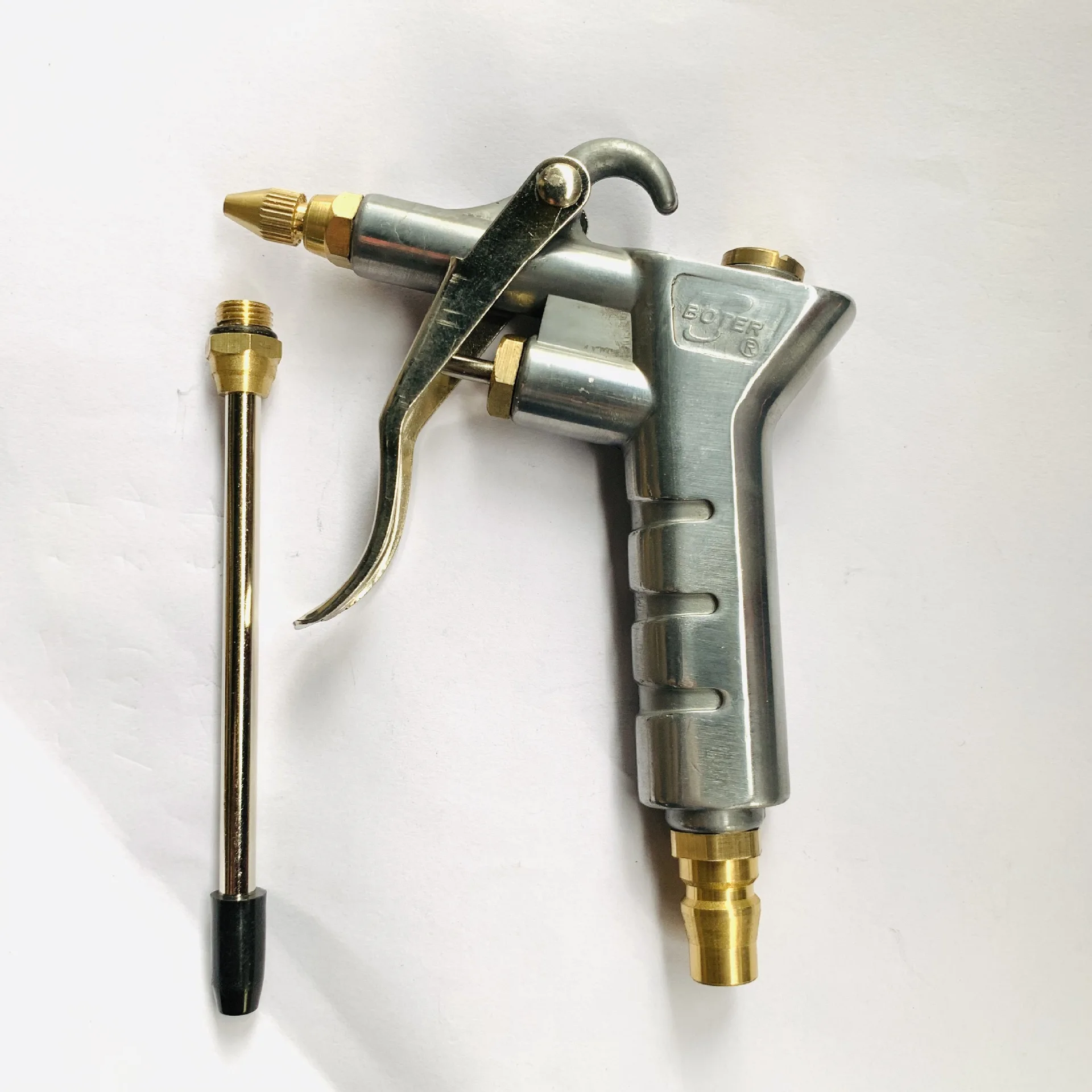 128 Type All‑Copper Pneumatic Dust Blower High Pressure Air Duster Hardware Tool