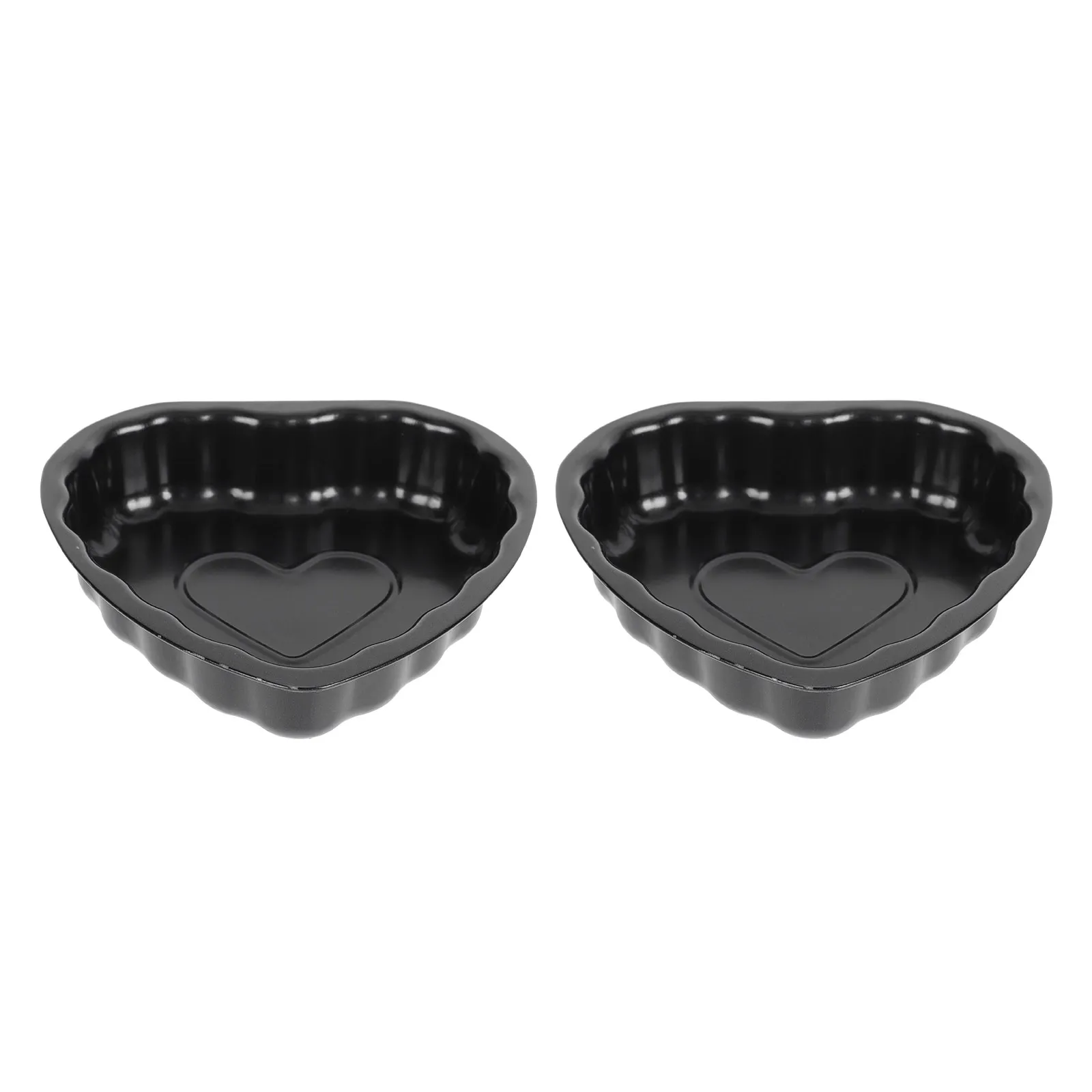 

2Pcs Cake Mold Baking Mould Carbon Steel Round Pan Heavy Gauge Oven NonStick Easy Clean DIY Party Cakes Dessert Kitchen Tools