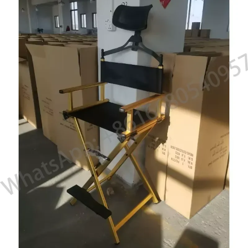 Quality Director Sale Table and Foldable Artist Makeup Make up Chair With Revolving Backrest