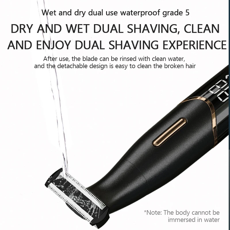 Intimate Areas Haircut Precision Shaver Men Bikini Line Sensitive Razor Balls Eggs Pubic Hair Shaving Trimmer Face Beard Clipper