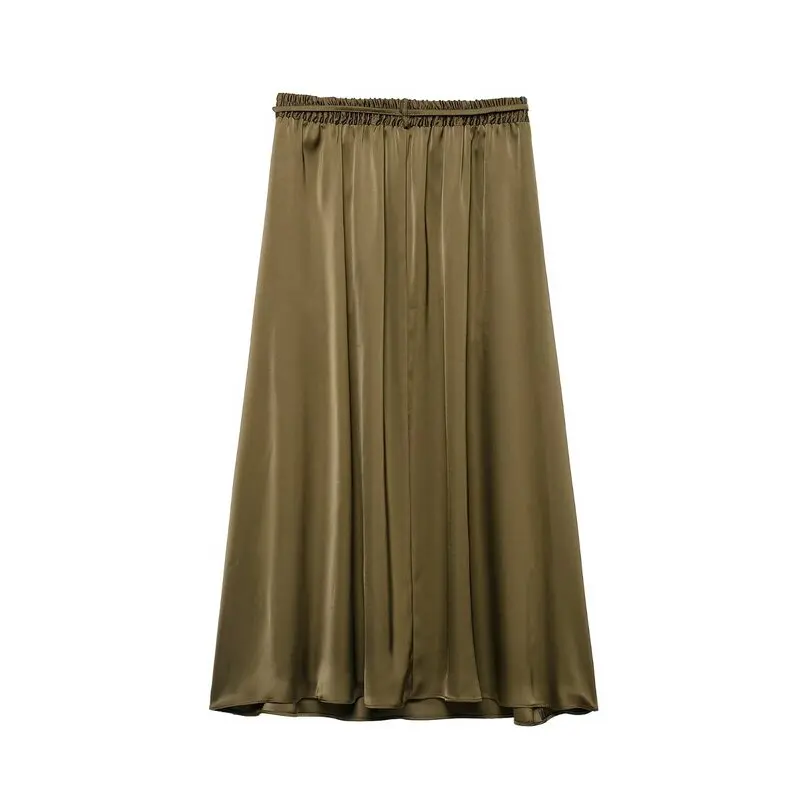 Fall 2026 New Women's High Waist Straight Cut Skirt Versatile Quality Belted Design Sensation Half-length Skirt 8047625
