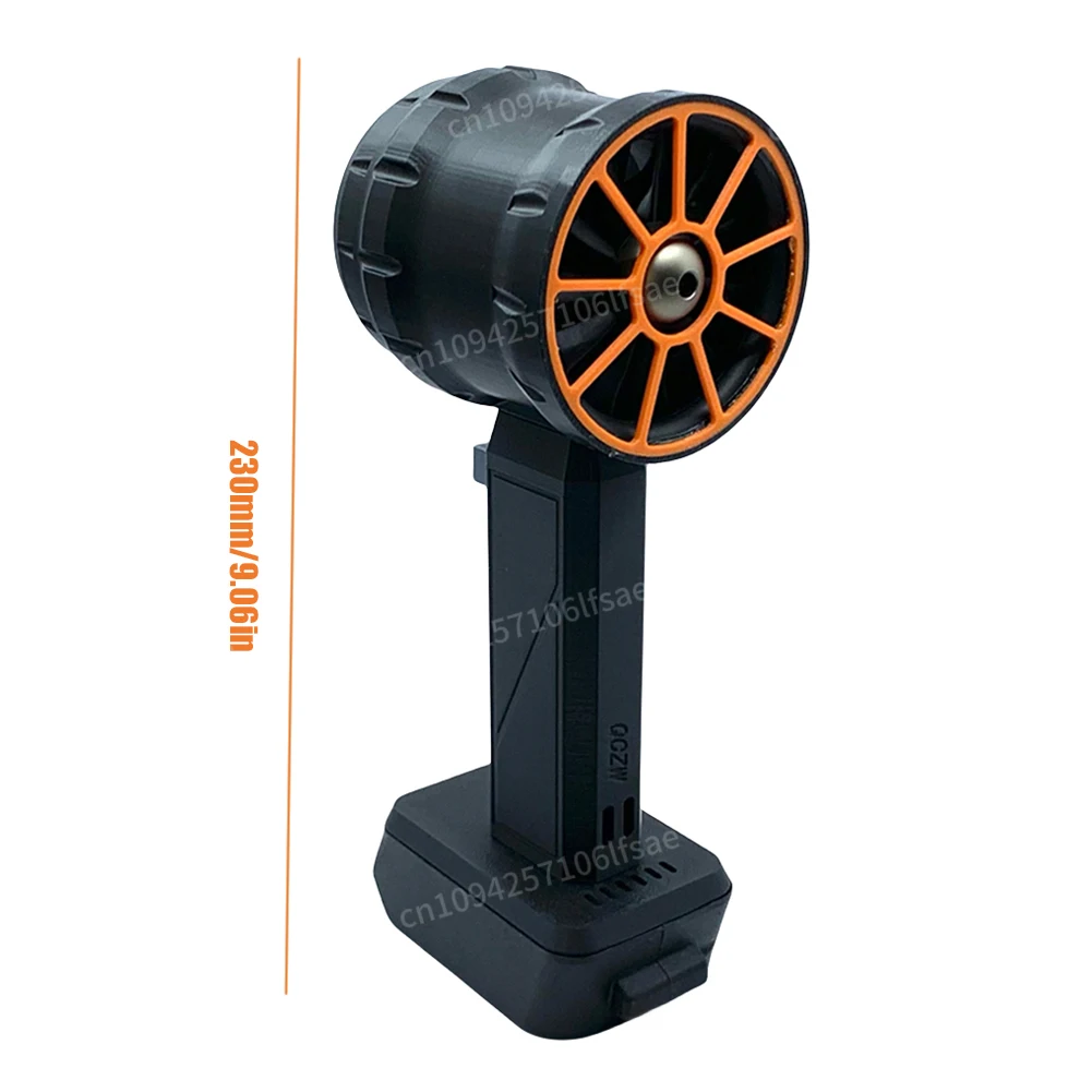 XL Turbo Jet Fan 2200g Thrust Jet Dry Blower 64mm Brushless Motor Handheld Ducted Fan for /Makita/Milwaukee 18/21V Battery