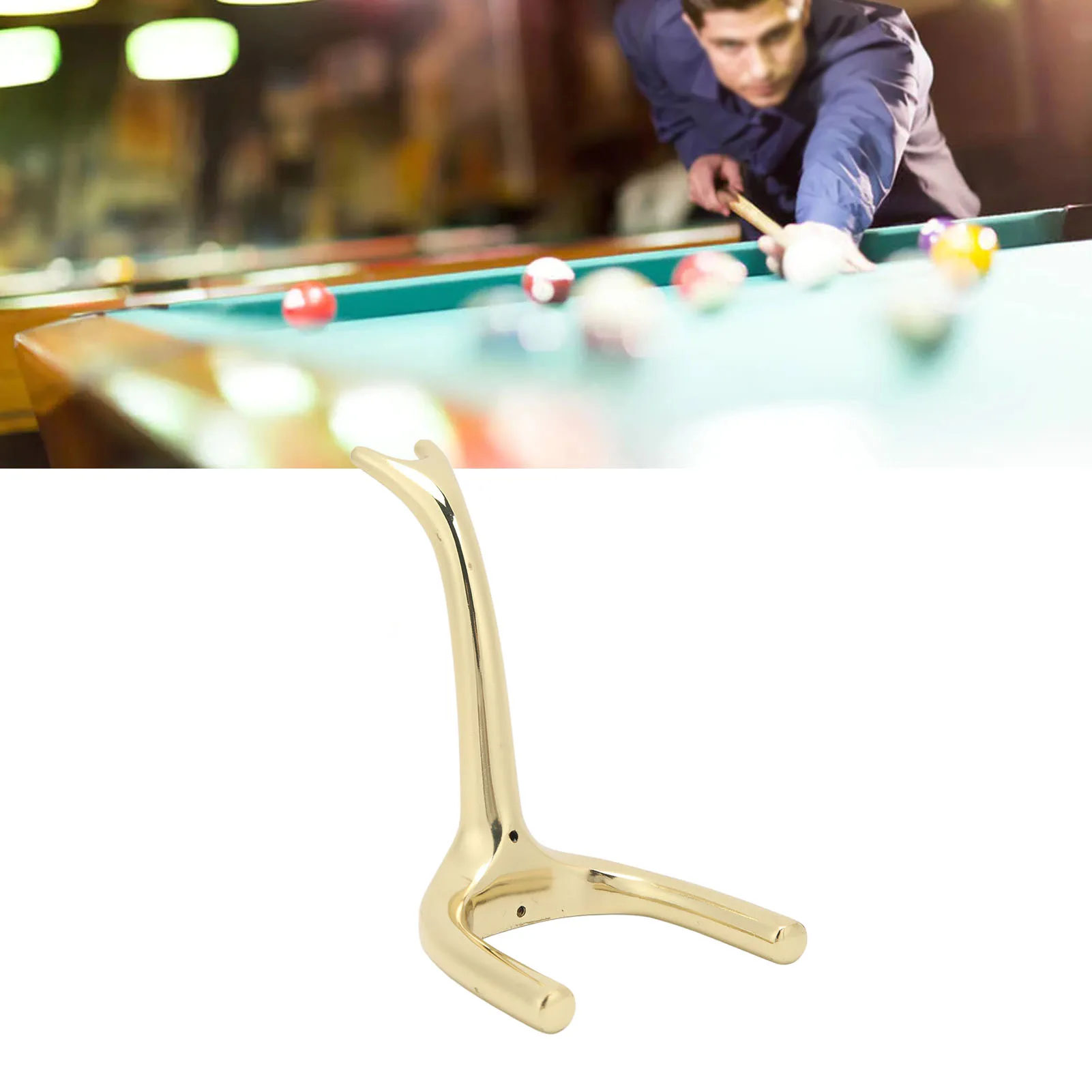 Billiard Cue Bridge Head Pool Slip On Portable Light Weight Professional Long Durability Cue Rest