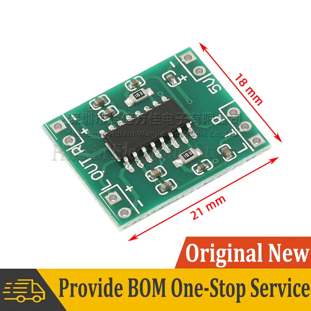 5Pcs PAM8403 Super mini digital amplifier board 2*3W USB power supply Class D Audio digital amplifier board efficient 2.5 to 5V
