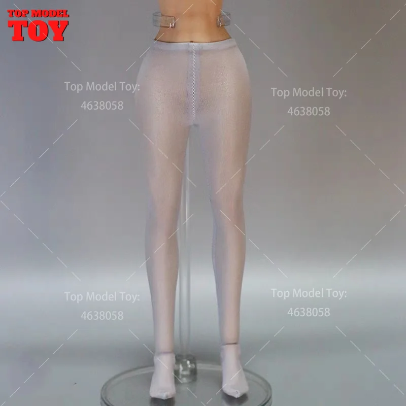 HP003 1/6 Scale ผ้าไหมน้ําแข็งบาง One-piece ด้านล่างถุงเท้า Panty Hose เสื้อผ้าสําหรับ 12 ''ทหารหญิง Action Figure Body ตุ๊กตา